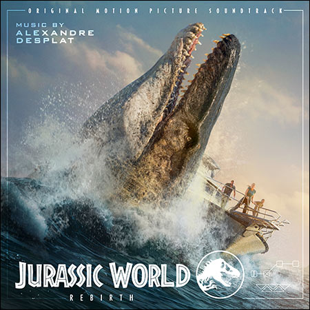 Обложка к альбому - Мир юрского периода: Возрождение / Jurassic World Rebirth